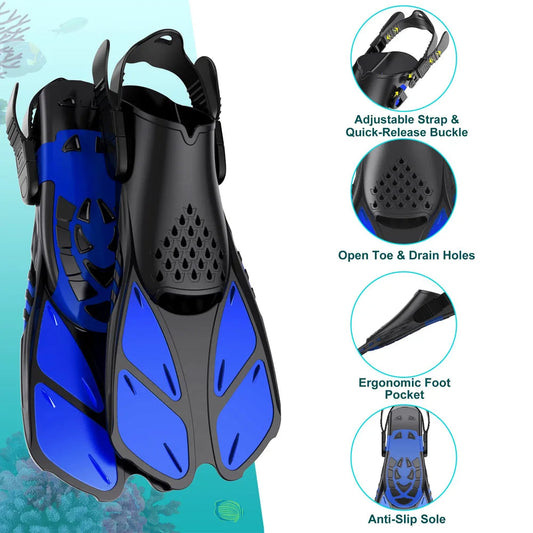 palmes de snorkeling ajustables Ma boutique