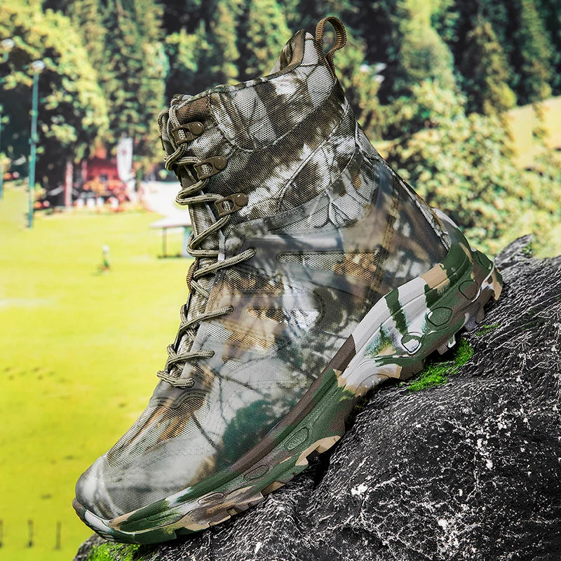 Bottes randonnée homme camouflage | Tactiques outdoor