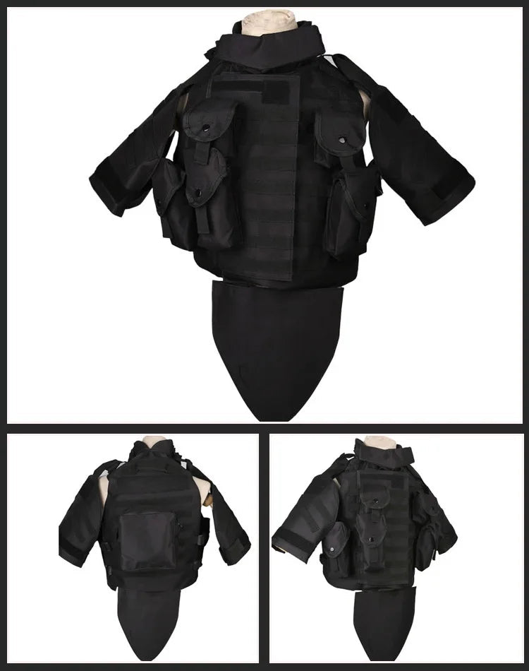 gilet tactique airsoft otv MOLLE – porte-plaques 800D réglable avec poches, idéal paintball & entraînement outdoor - BLACKBEARD OUTDOOR INDUSTRIES