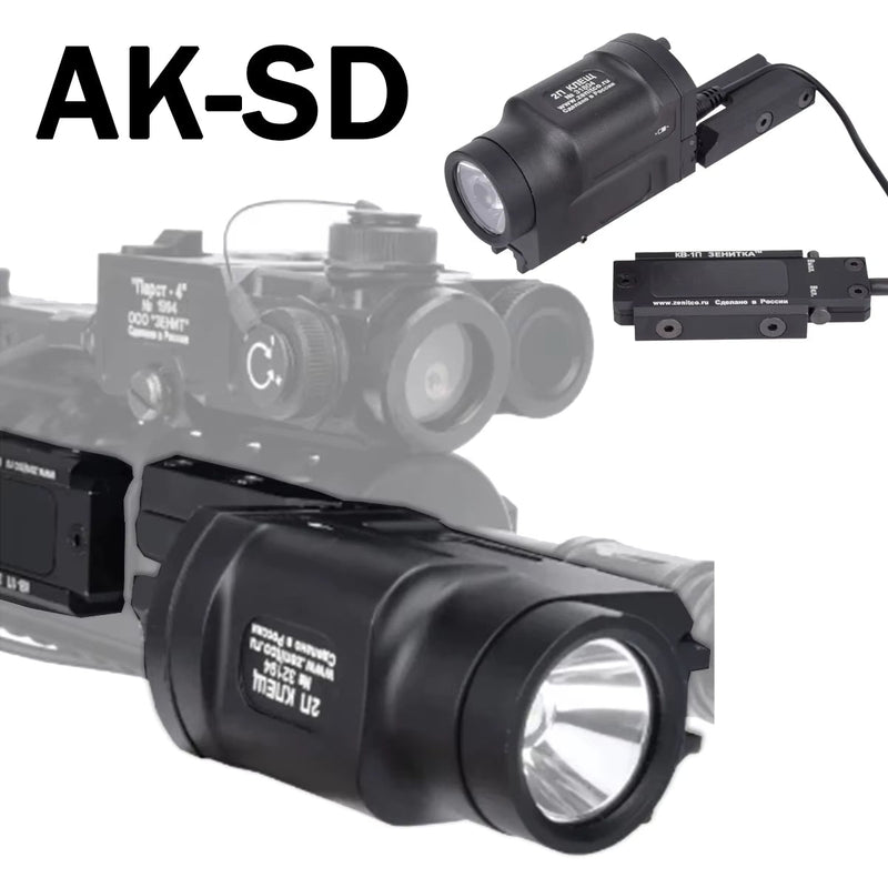 Lampe tactique Zenitco Klesh AK47/AK74 : test complet et avis 2026