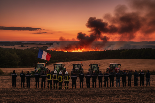 Incendies 2026 : hommage aux pompiers, forces de l'ordre, agriculteurs et civils qui protègent la France - BLACKBEARD OUTDOOR INDUSTRIES