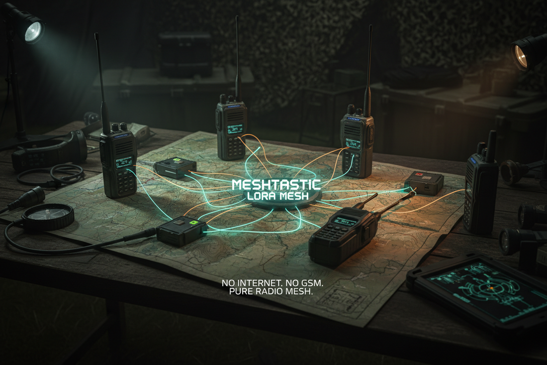 Meshtastic : créer un réseau radio décentralisé sans internet ni GSM