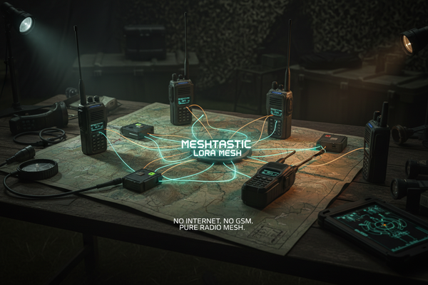 Meshtastic : créer un réseau radio décentralisé sans internet ni GSM