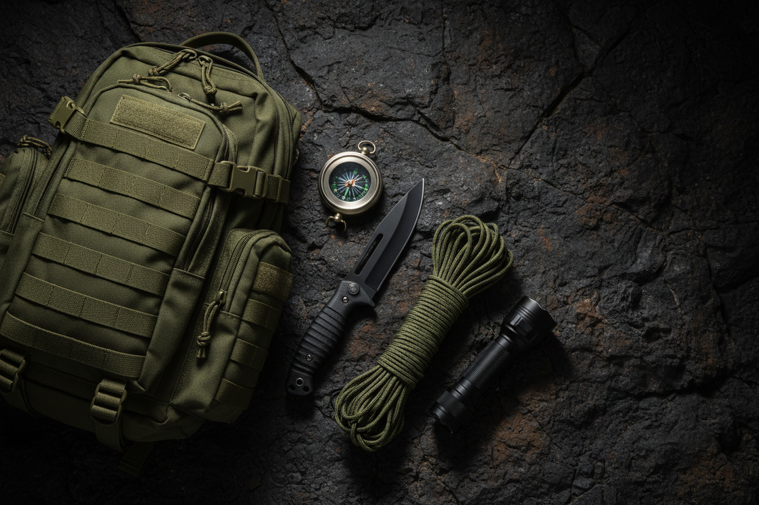 Comment choisir son équipement de survie outdoor : Guide complet 2026 - BLACKBEARD OUTDOOR INDUSTRIES
