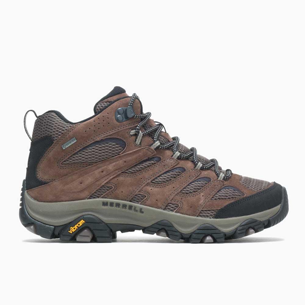 Merrell Homme Moab 3 Mid GTX Botte de randonnée – Béluga Ma boutique