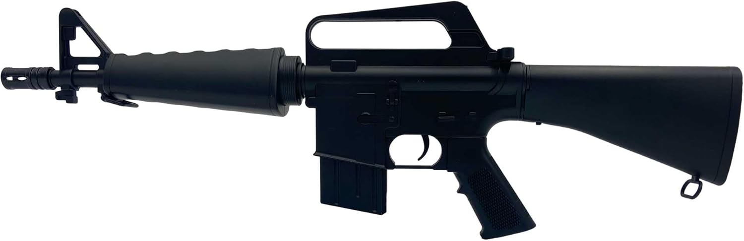 Saigo Defense Pack Airsoft Fusil Modèle M308 à Ressort/Couleurs: Noir/Matière: Plastique Haute Résistance/Puissance 0.5 Joule/Livré avec Accessoires