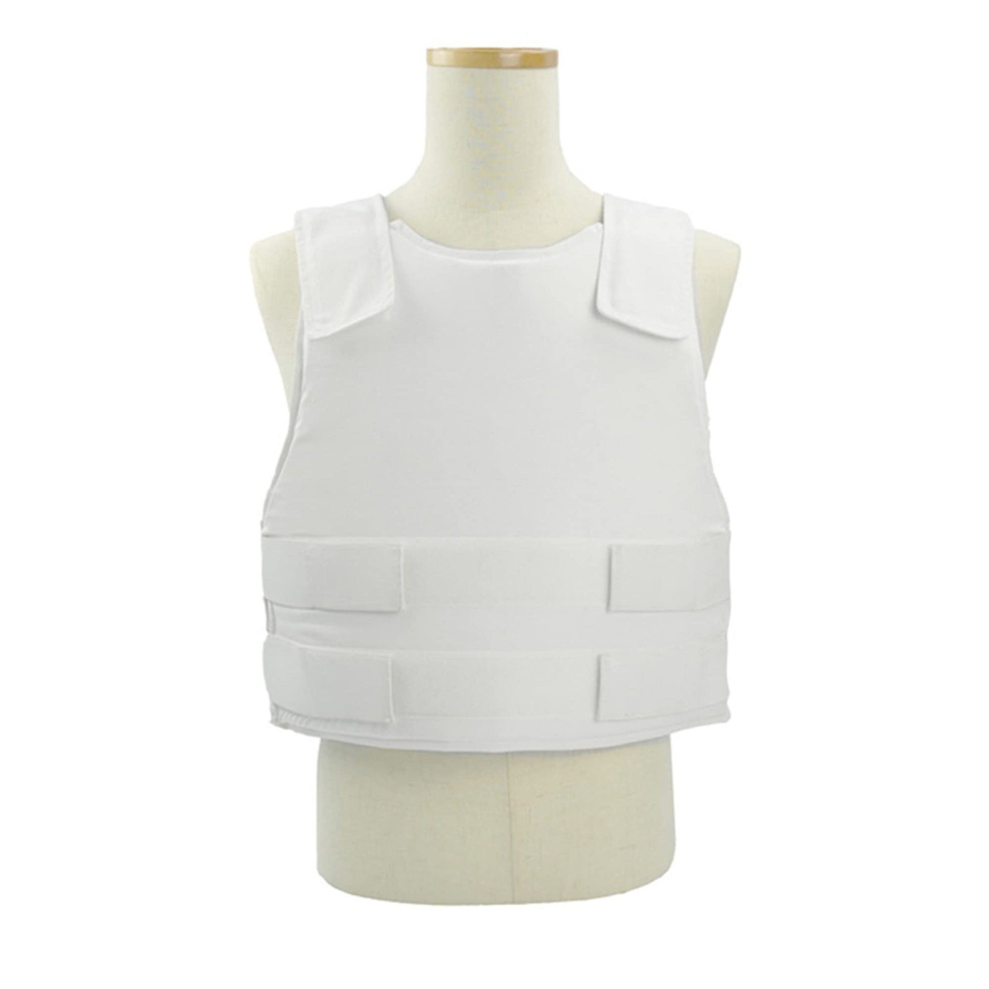 WAOBE Gilet Pare-balles de sécurité personnelle - Niveau de Protection Standard NIJ IIIA Tactique dissimulé Pare-balles Gilet de Protection Veste vêtements