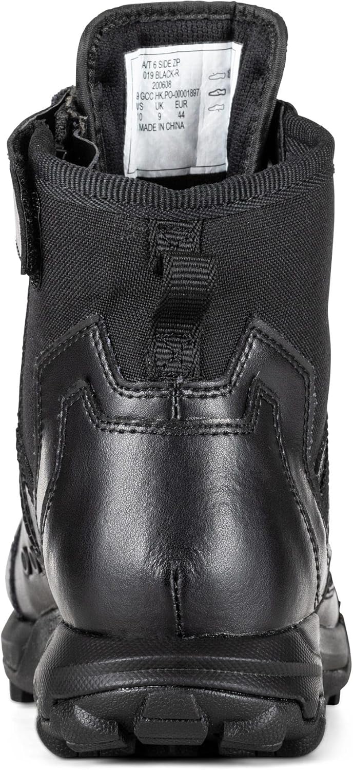 Chaussures Tactiques AT 6" Zip Noir – 5.11 Tactical 5.11