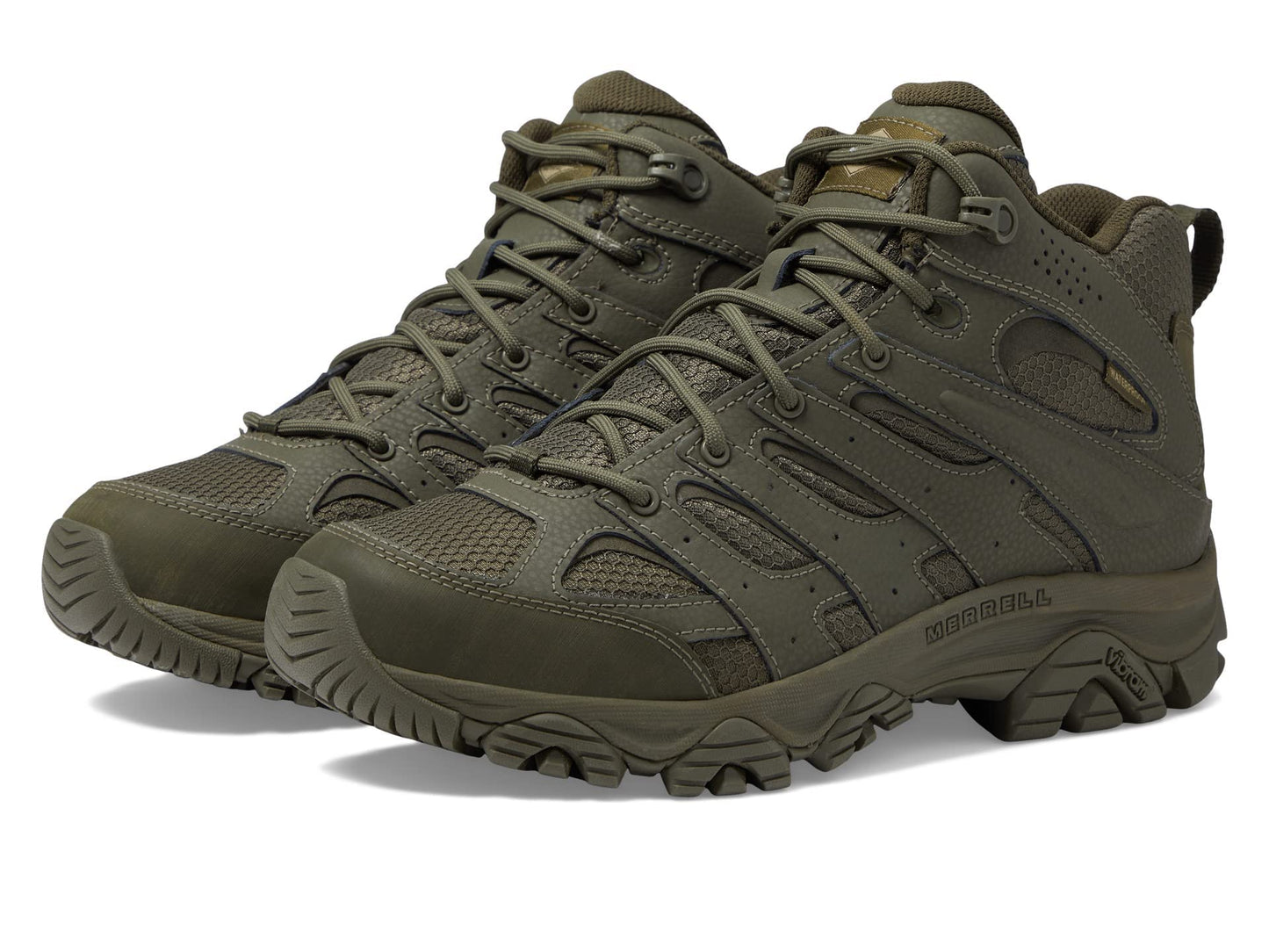 Merrell Homme Moab 3 Mid GTX Botte de randonnée – Béluga Ma boutique