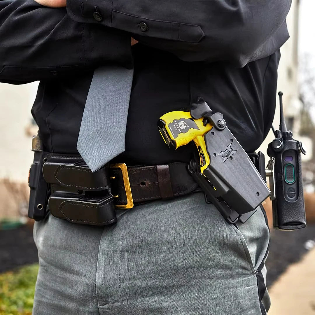 Holster Tactique Taser X26C – Dégagement Rapide 360° MOLLE & Ceinture