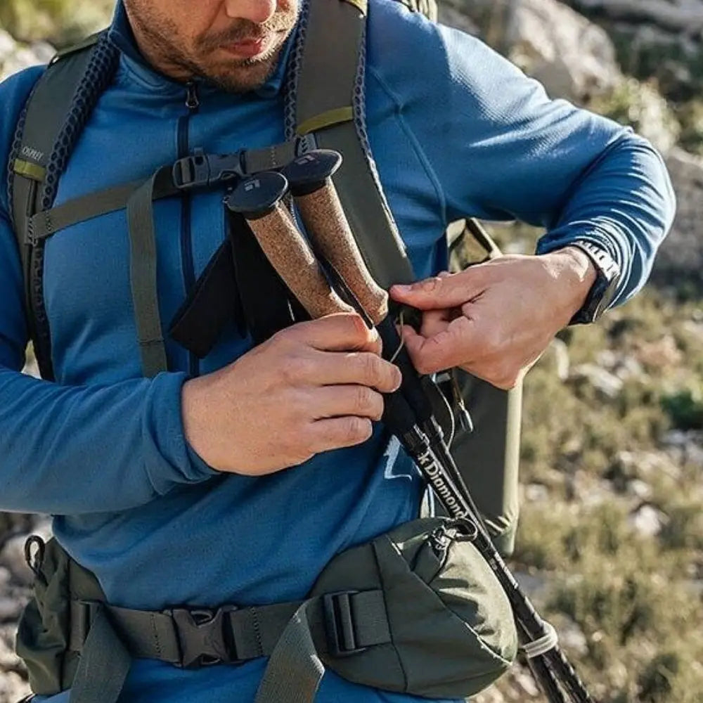 Osprey Kestrel 38L – Sac à Dos Randonnée Homme, Housse Pluie, AirScape™ - BLACKBEARD OUTDOOR INDUSTRIES