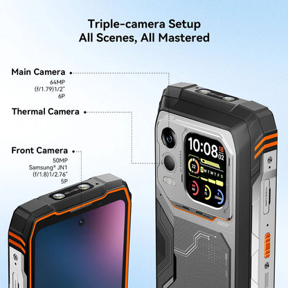 Smartphone Thermique Incassable 5G Blackview XPLORE 1 Pro 20000mAh IP69K