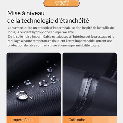 Combinaison Pluie Homme 2 Pièces — Veste + Pantalon Imperméable | Moto, Vélo, Livraison | S à XXL - BLACKBEARD OUTDOOR INDUSTRIES