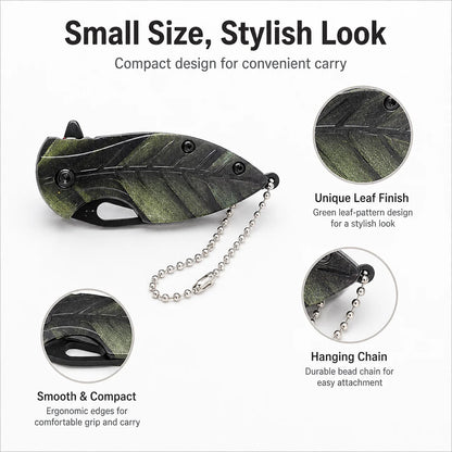 Mini cutter pliant porte-clés | Outil EDC compact