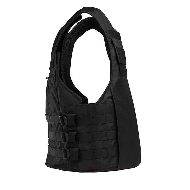 Gilet tactique ajustable unisexe en nylon et polyester