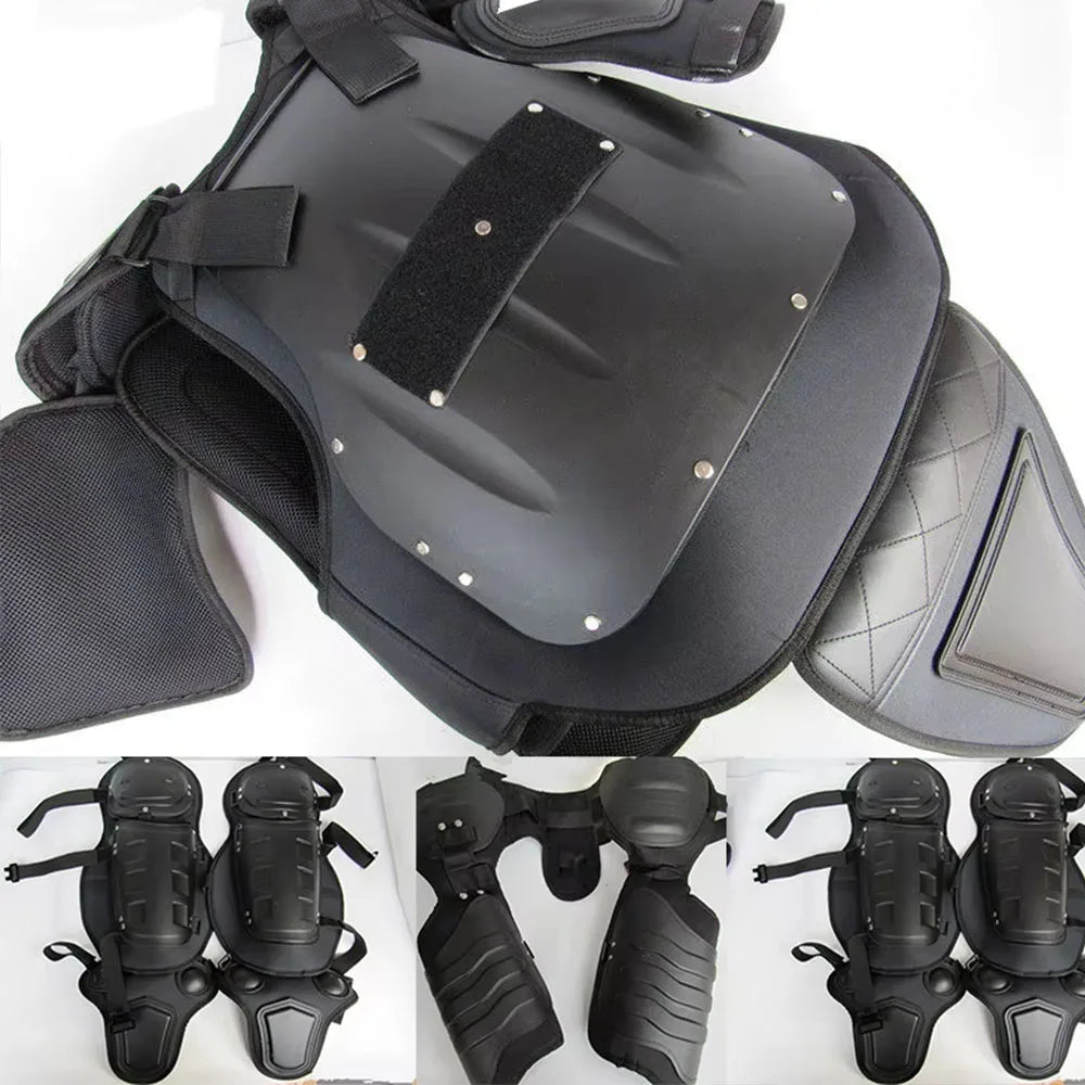 Kit Protection Corporelle Tactique Anti-Émeute — Gilet, Genoux, Bras, Mains | Police - BLACKBEARD OUTDOOR INDUSTRIES