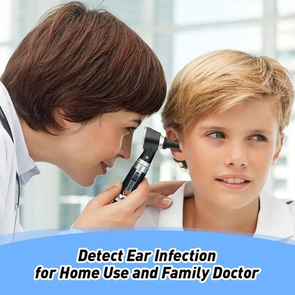 Otoscope - Détecteur d'Infection de l'Oreille avec Lumière et Kit de Vérification pour Oreilles avec Lentille de Grossissement 3X, pour Enfants, Adultes et Animaux BLACKBEARD OUTDOOR INDUSTRIES
