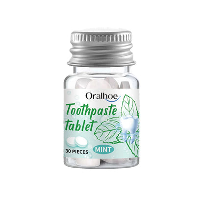 ORALHOE Tablettes de Dentifrice Solides pour un Nettoyage Profond des Dents - Soin Buccal, Élimination du Jaunissement et de la Saleté, Pratiques et Portables - BLACKBEARD OUTDOOR INDUSTRIES