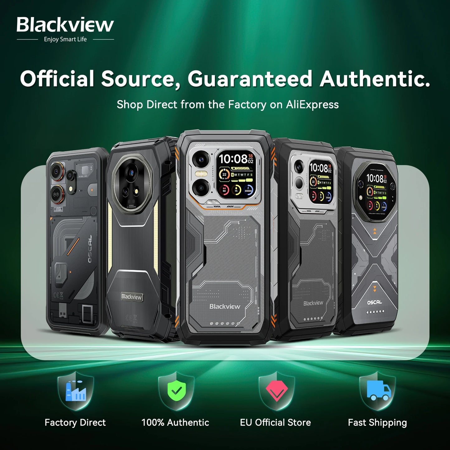 Smartphone Thermique Incassable 5G Blackview XPLORE 1 Pro 20000mAh IP69K