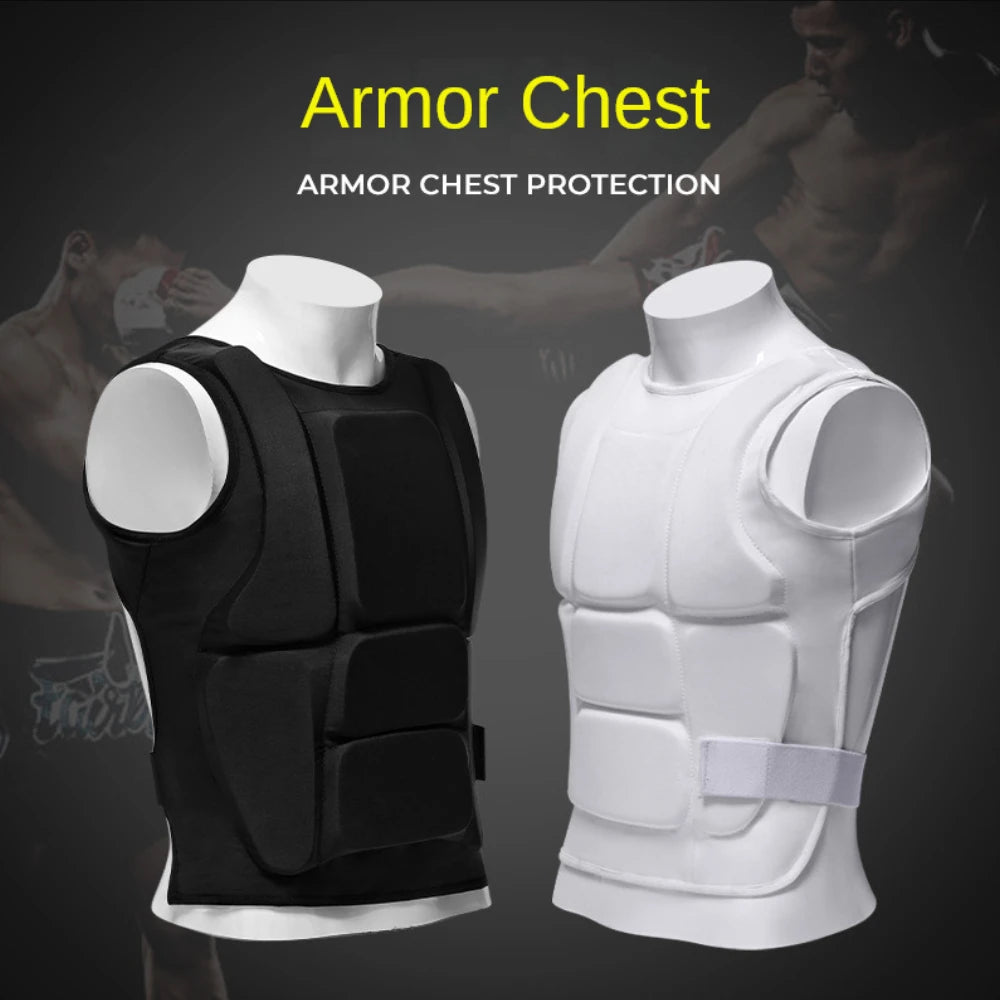 Protège-Poitrine Karate & Arts Martiaux — Gilet de Sparring Sanda Muay Thai - BLACKBEARD OUTDOOR INDUSTRIES