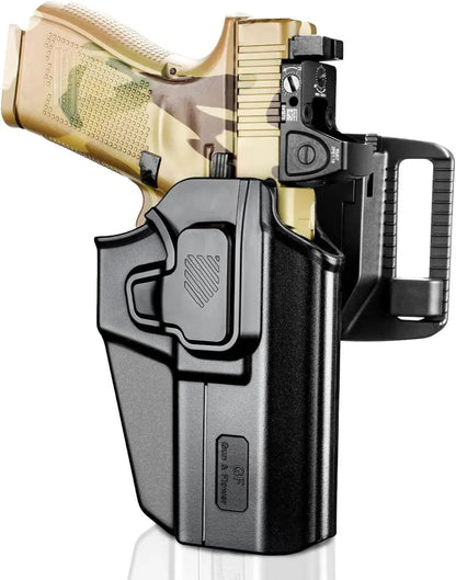 Holster Universel OWB (Outside Waist Band) pour Pistolets Canik, FN, Walther, Browning, S&W, Sarsilmaz, Girsan, Stoeger, et Plus Ma boutique