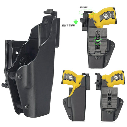 Holster Tactique Taser X26C – Dégagement Rapide 360° MOLLE & Ceinture