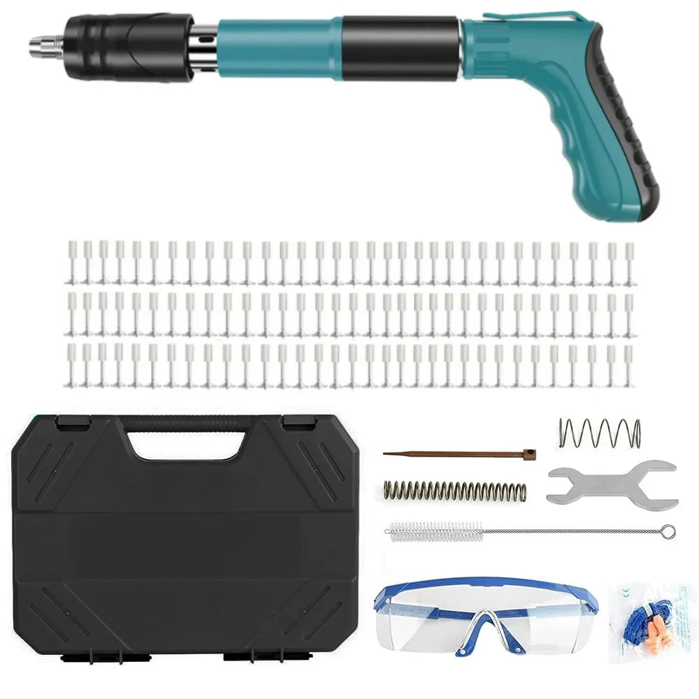 Mini Pistolet à Clous en Acier – Outil Manuel pour Rivets et Fixation Murale BLACKBEARD OUTDOOR INDUSTRIES