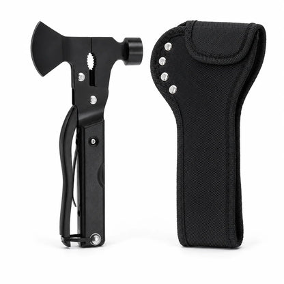 Mini hache multifonction pliable avec étui nylon