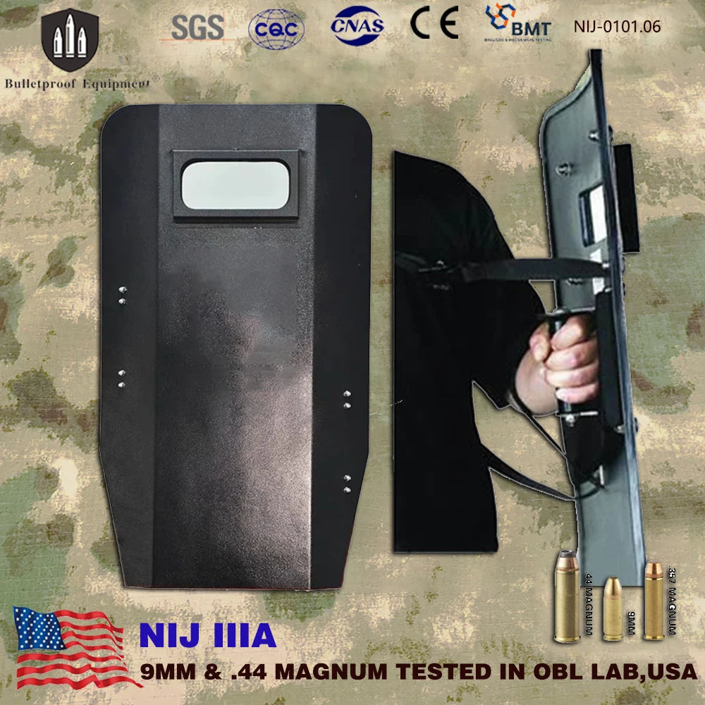 Bouclier Balistique NIJ IIIA Léger Protection