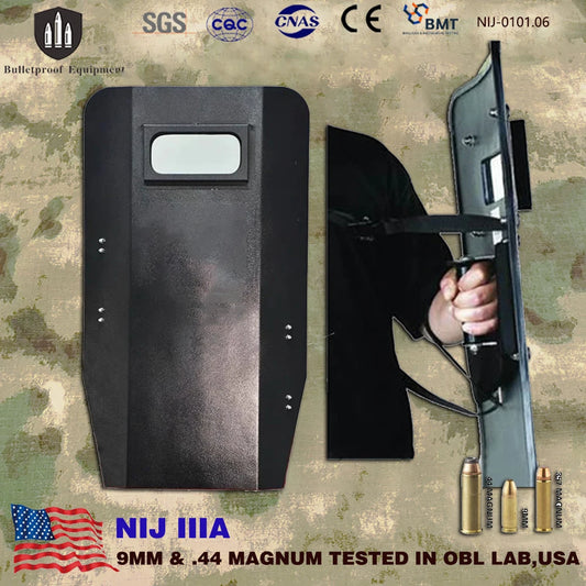 Bouclier Balistique NIJ IIIA Léger Protection - BLACKBEARD OUTDOOR INDUSTRIES