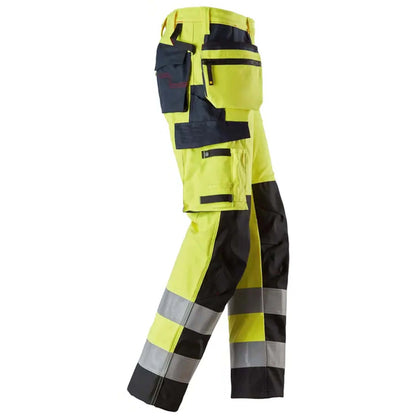 Pantalon de travail homme en polaire, coupe droite