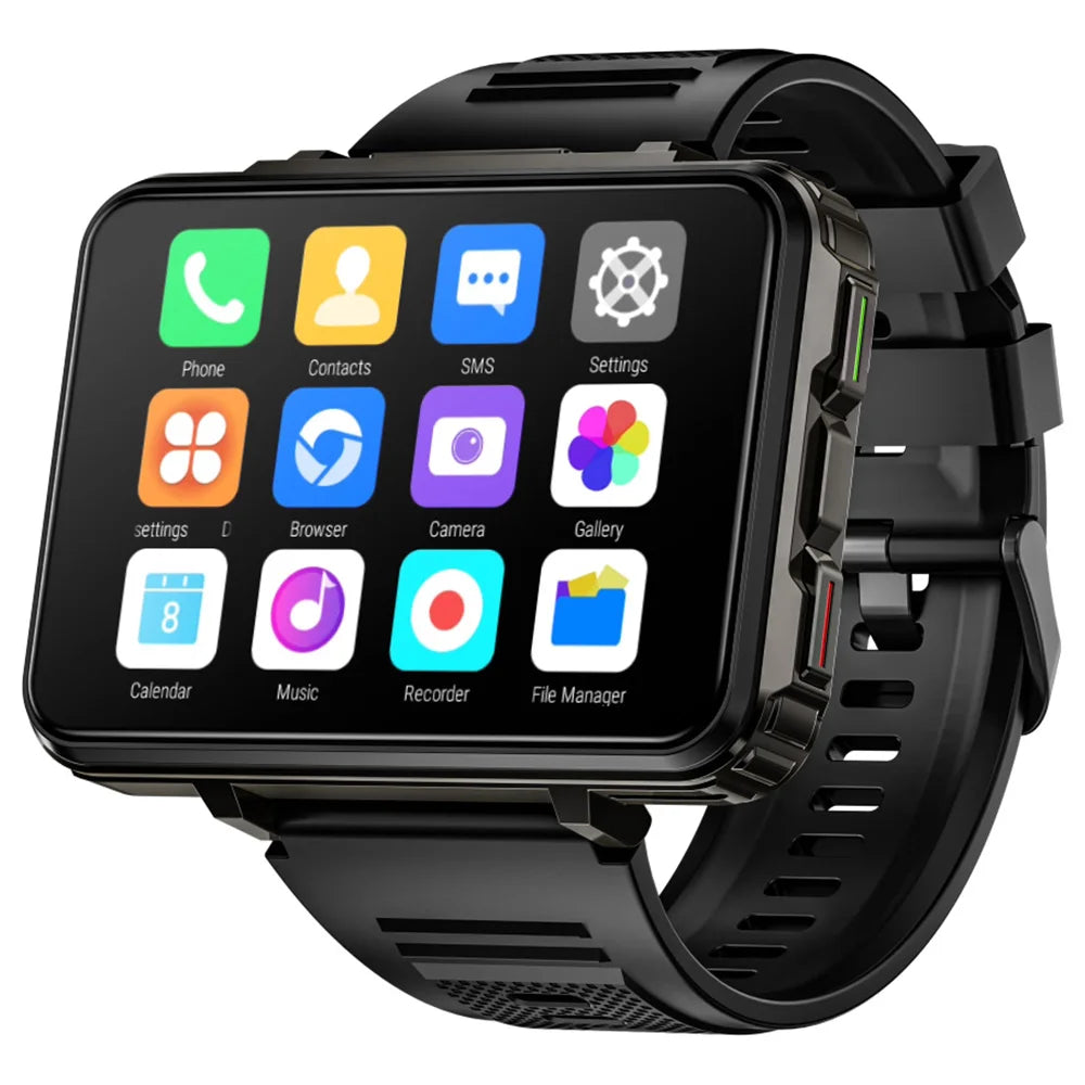 LOKMAT APPLLP 5 MAX – Smartwatch Android 4G GPS Double Caméra – 6Go+128Go