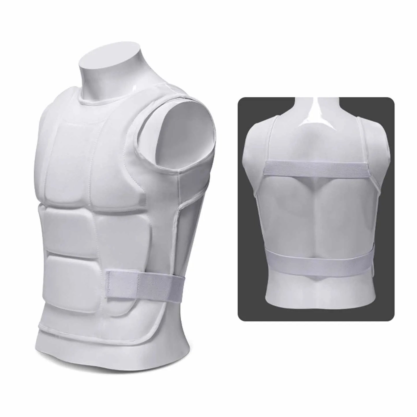 Protège-Poitrine Karate & Arts Martiaux — Gilet de Sparring Sanda Muay Thai - BLACKBEARD OUTDOOR INDUSTRIES