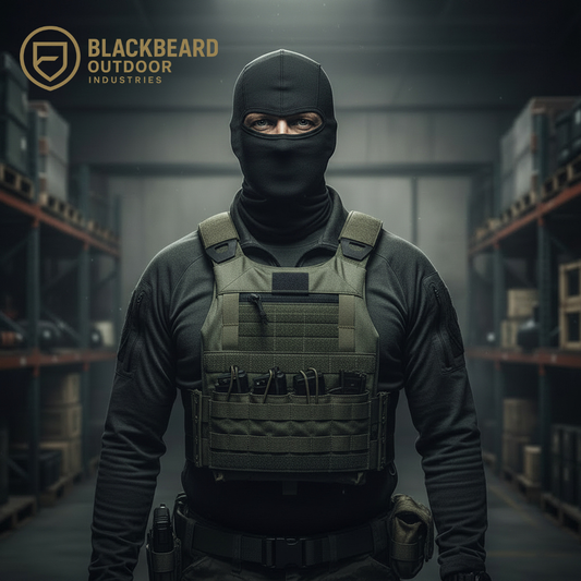 Gilet tactique VULPO FCSK 2.0 léger quick release MOLLE - BLACKBEARD OUTDOOR INDUSTRIES