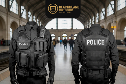 Gilet tactique sécurité professionnel MOLLE intervention - BLACKBEARD OUTDOOR INDUSTRIES