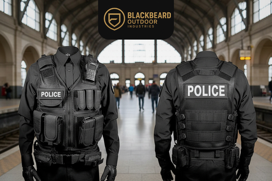 Gilet tactique sécurité professionnel MOLLE intervention - BLACKBEARD OUTDOOR INDUSTRIES