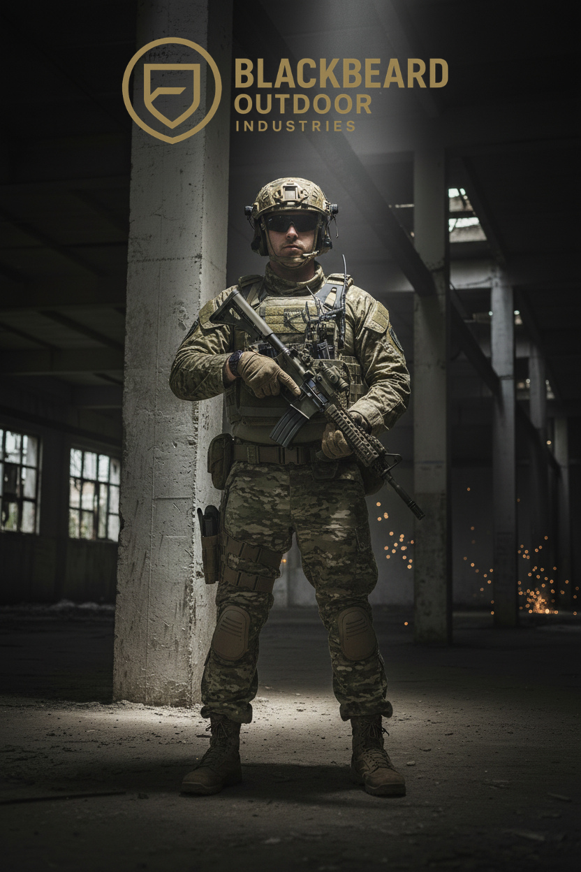 Porte plaque JPC 2.0 multicam - BLACKBEARD OUTDOOR INDUSTRIES
