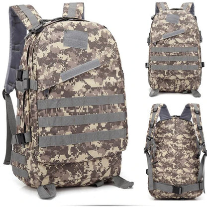 Sac à Dos Tactique 3D MOLLE 40L – Oxford 600D, Camouflage, Randonnée & Survie
