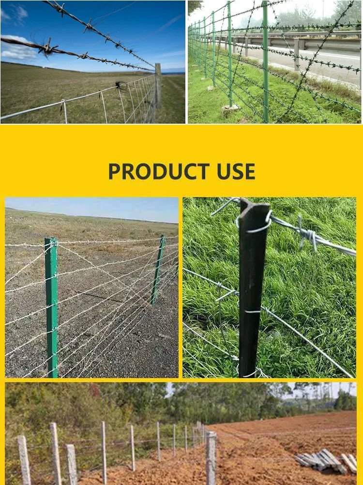 Fil Barbelé Acier Galvanisé à Chaud – Rouleau de 100 mètres - BLACKBEARD OUTDOOR INDUSTRIES