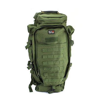 Sac à dos Tactique MOLLE 60L – Nylon Imperméable, Transport 2 Fusils, Chasse & Randonnée