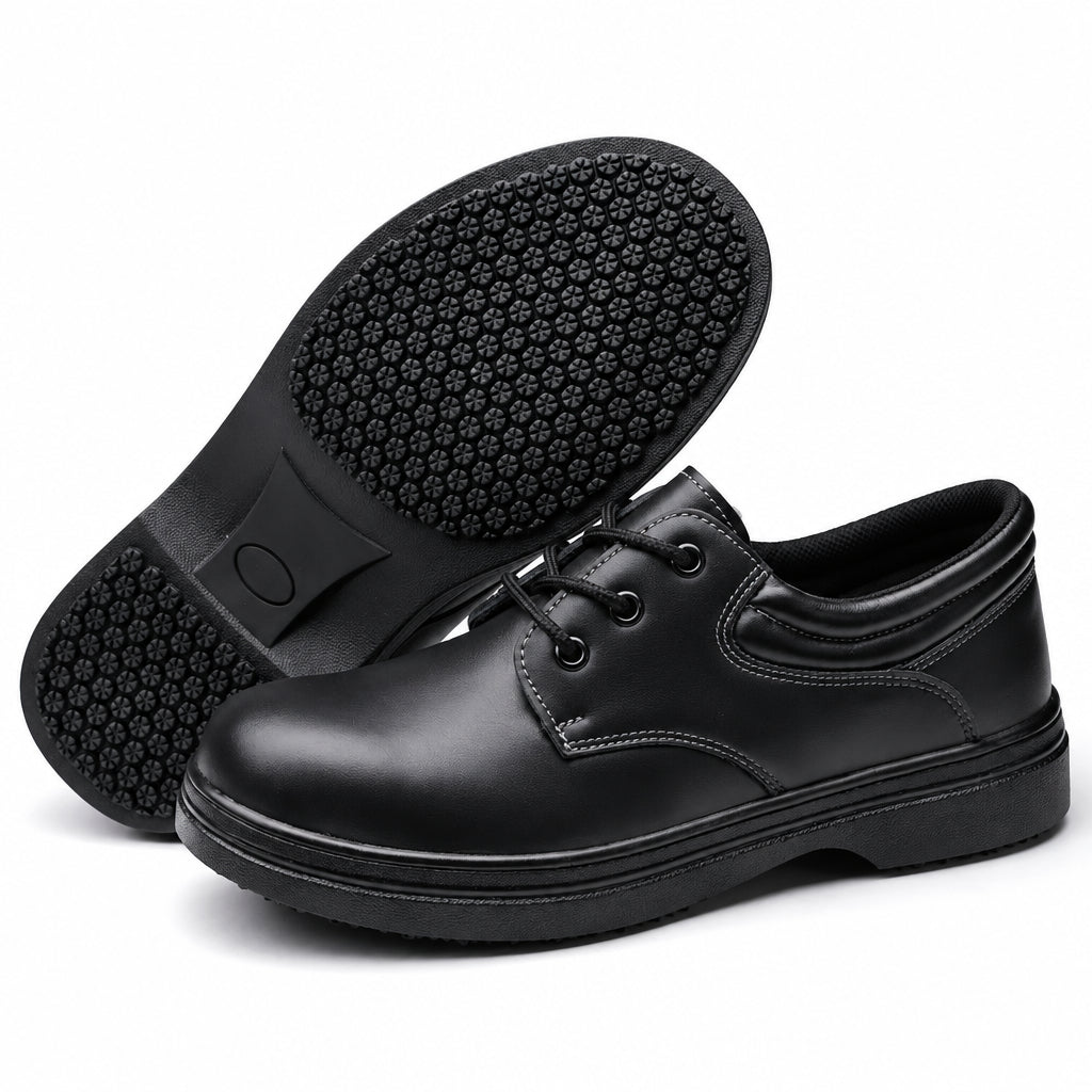 Chaussures de Sécurité Homme Coquées - Cuir Véritable, Ultra Confortables