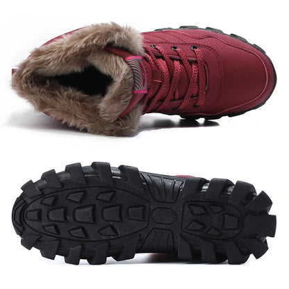 Chaussures randonnée femme doublées fourrure