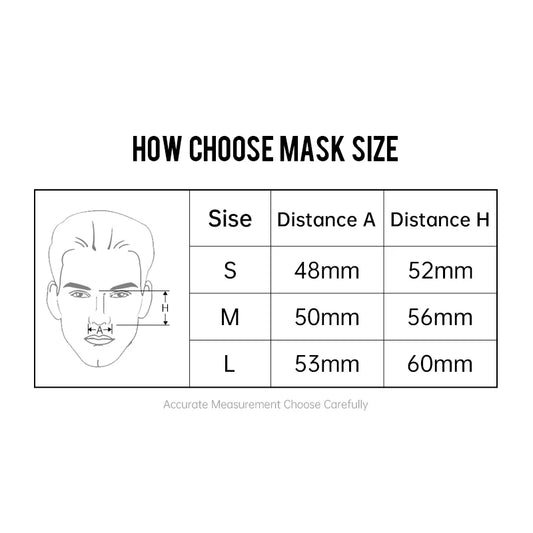Masque Nasal CPAP BMC N4 – Harnais Inclus, Tailles S/M/L, Certifié CE