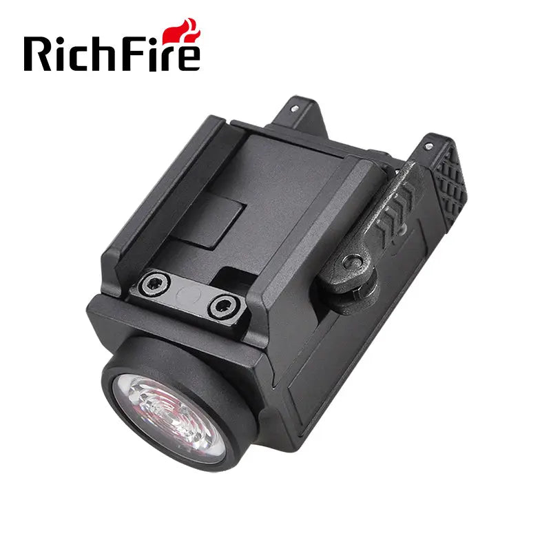 Lampe Tactique Compacte Richfire SFD-057C – 800 Lumens, Recharge Magnétique, Compatible Glock/Picatinny Ma boutique