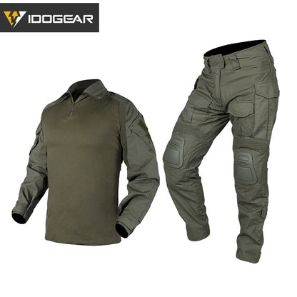 Uniforme Tactique IDOGEAR Gen3 Combat BDU avec Protections Coudes et Genoux - BLACKBEARD OUTDOOR INDUSTRIES