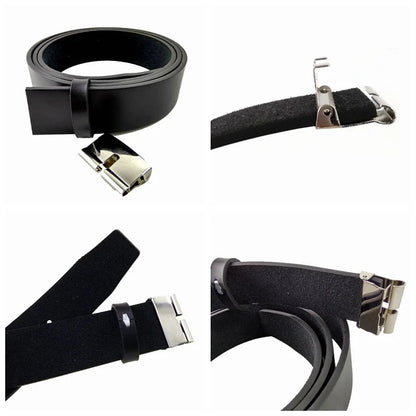 Ceinture en Cuir PU avec Boucle Métallique XXL pour Hommes - Accessoires Western Cowboy Ma boutique