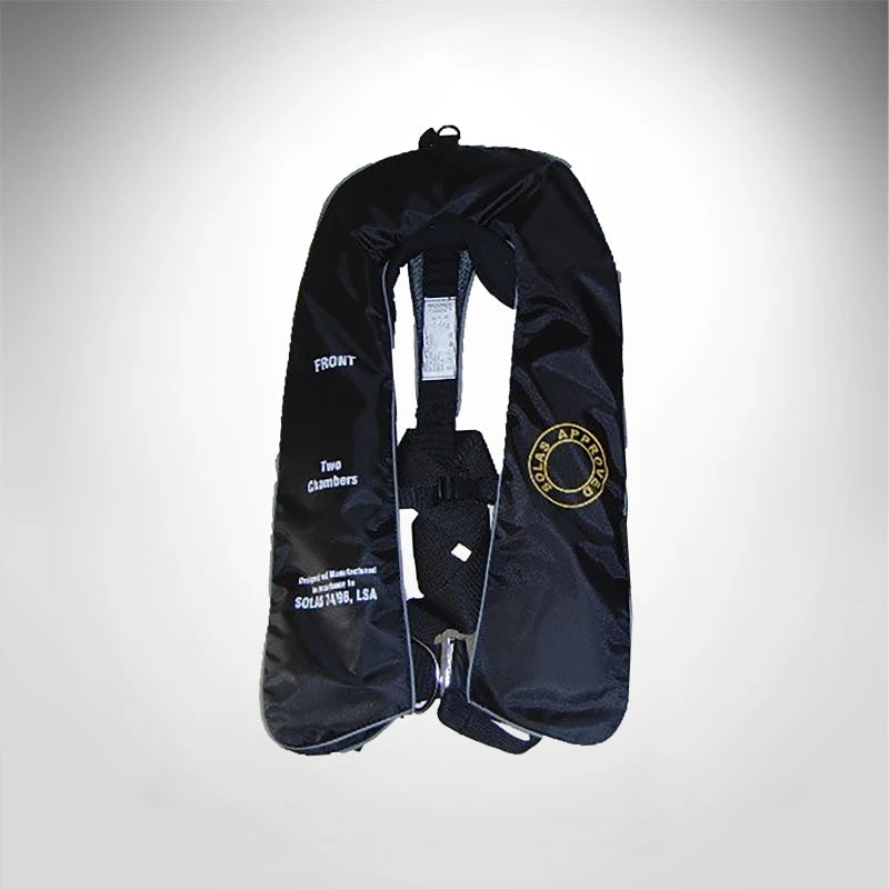 Gilet de Sauvetage Gonflable Automatique Adulte – Double Airbag 150N / 275N Certifié