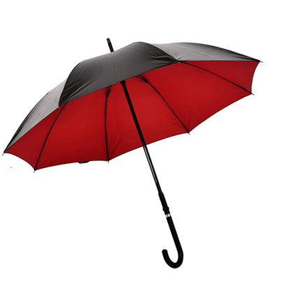 Canne Parapluie 2-en-1 – Coupe-Vent, Anti-UV, Autodéfense, Randonnée