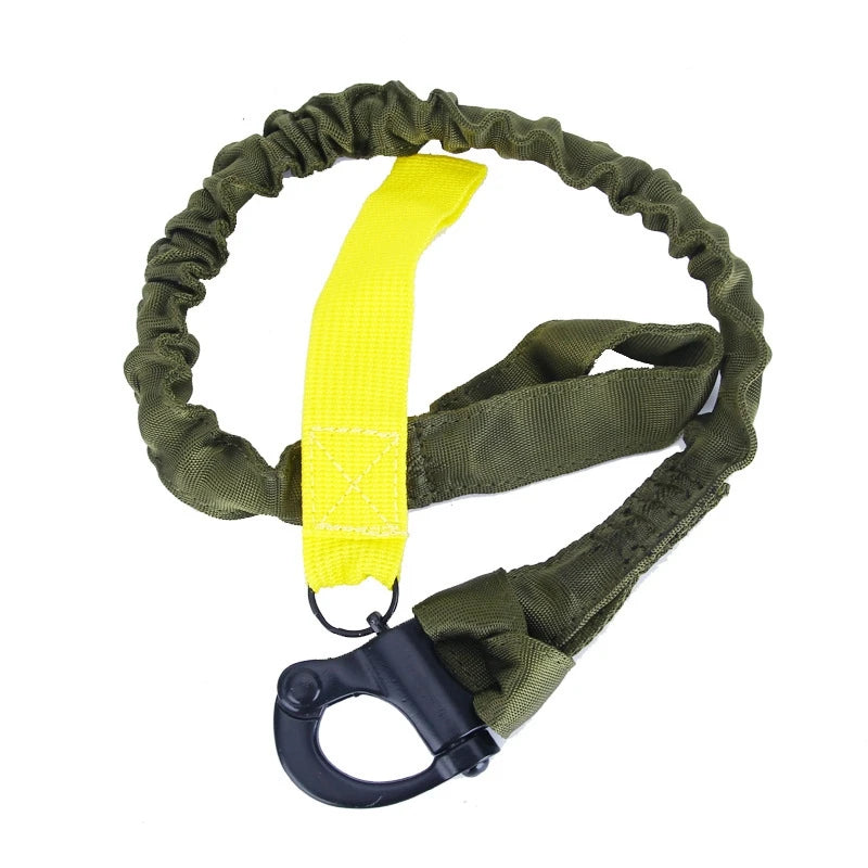 Sangle de Fusil de Chasse Multifonction – Sling Tactique en Nylon avec Crochet Métallique et Corde à Libération Rapide BLACKBEARD OUTDOOR INDUSTRIES