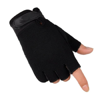 Gants Tactiques Légers & Respirants – Doigts Complets ou Demi-Doigts | Chasse, Airsoft, Cyclisme